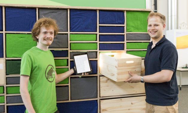 Talente entwickeln kreative Pick-up-Station